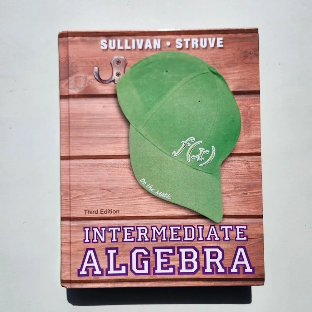 Intermediate Algebra 3rd Edition textbook book Hardcover 9780321880123 Math Math